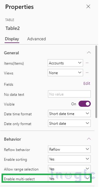 Bulk Actions within Power Apps