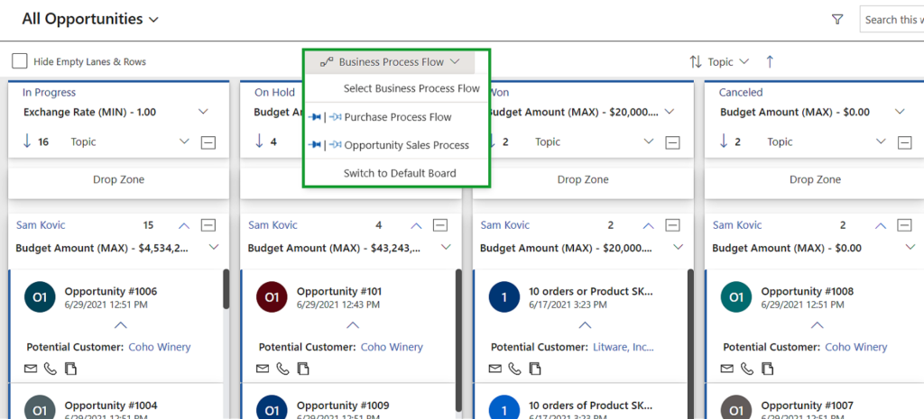 Kanban Board For Dynamics 365 CRM | Kanban View For Your CRM