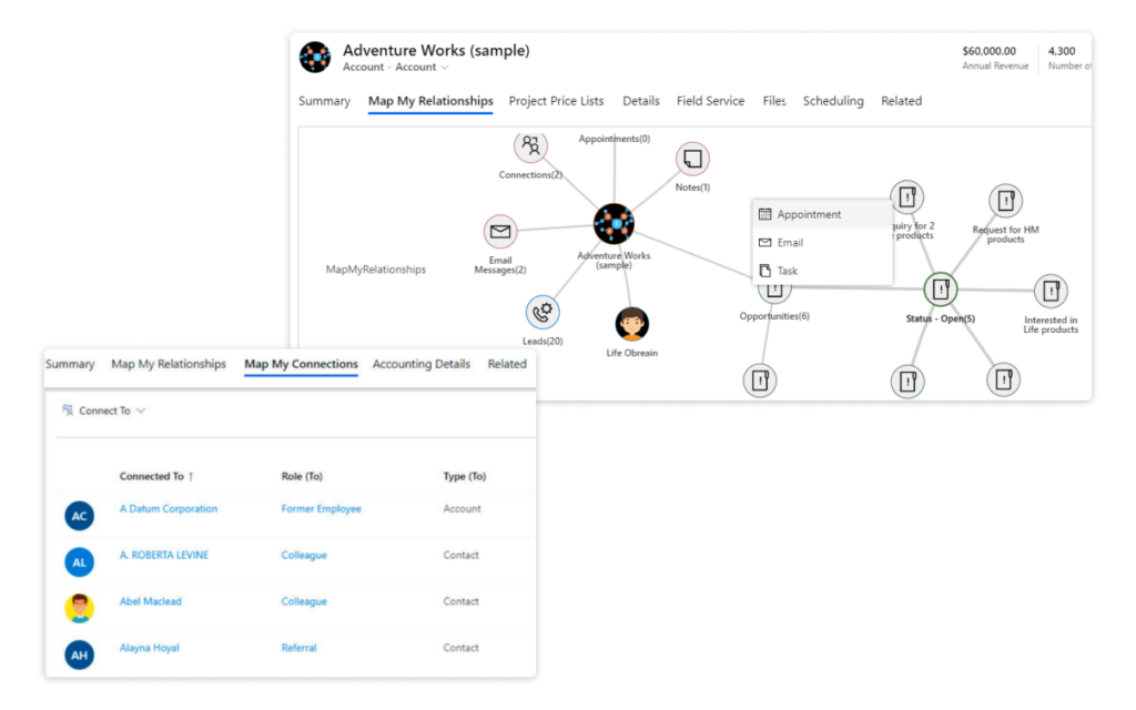 Map and Manage Relationships and Connections​