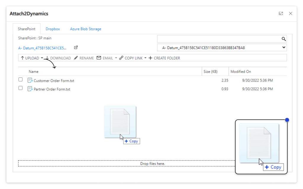 Access and Manage all documents from CRM