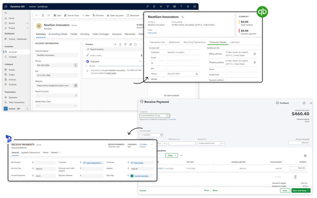 Bi-Directional QuickBooks and CRM Synchronization