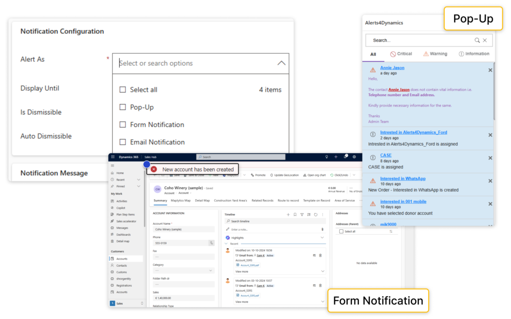 Leverage Flexible Alert Modes​