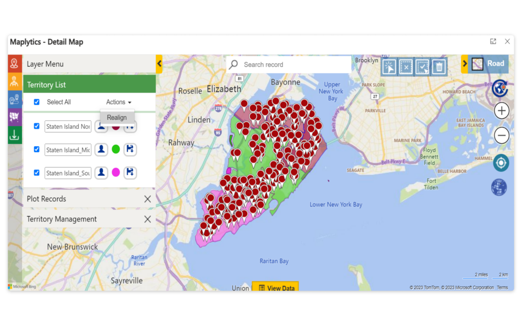 Sales Territory Management