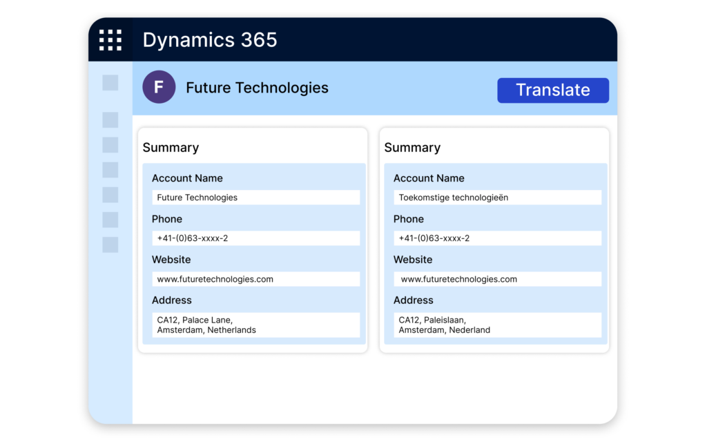 Real-Time Translations